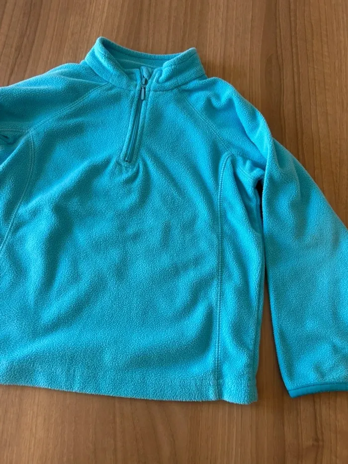 Pull polaire bleu 5 ans - photo numéro 3