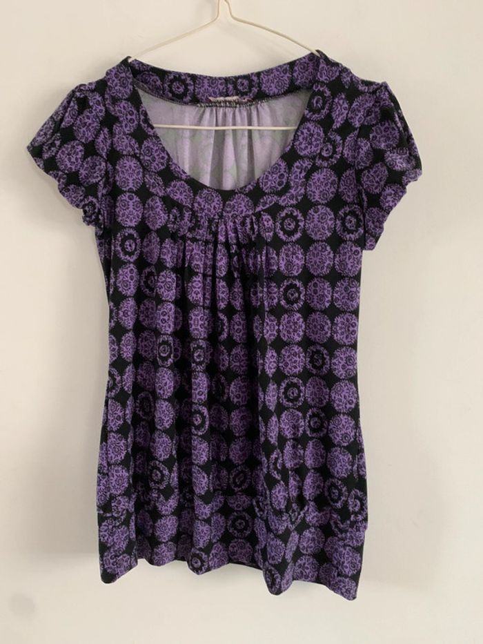 T short à motif - photo numéro 2