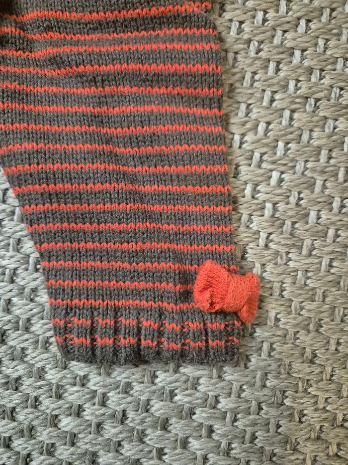 Ensemble robe + legging tricot - 6 mois - photo numéro 7