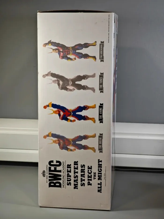 Figurine My Hero Academia : All Might Anime 28cm Banpresto BWFC avec boite - photo numéro 13