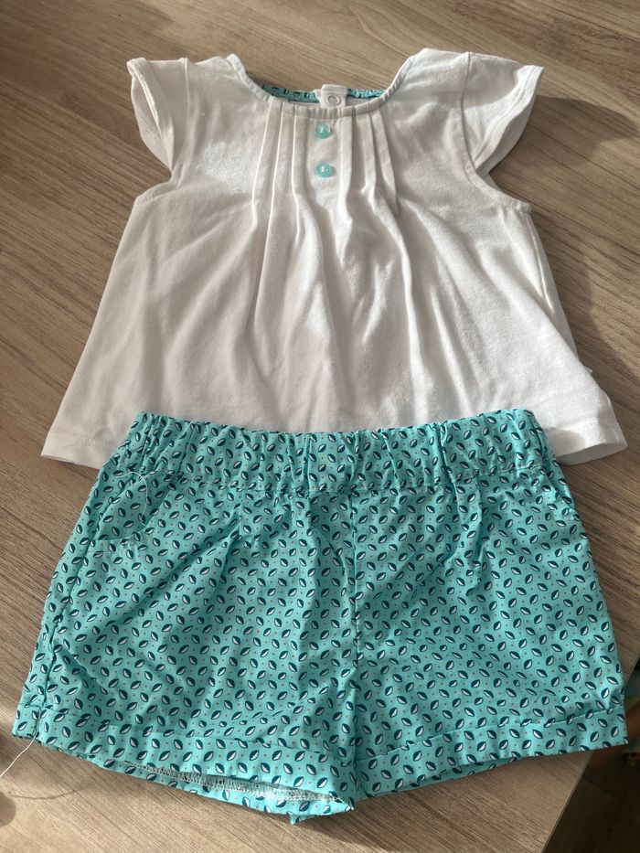 Ensemble short tee-shirts