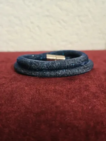Bracelet Stardust bleu nuit Swarovski