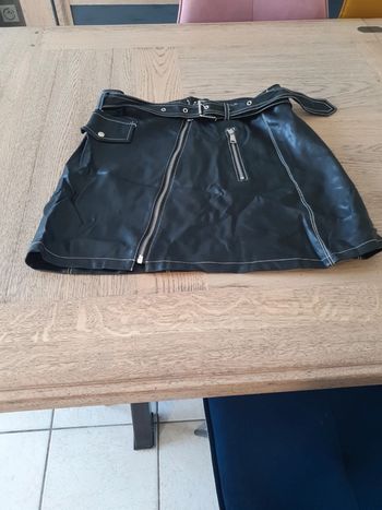 Jupe simili cuir