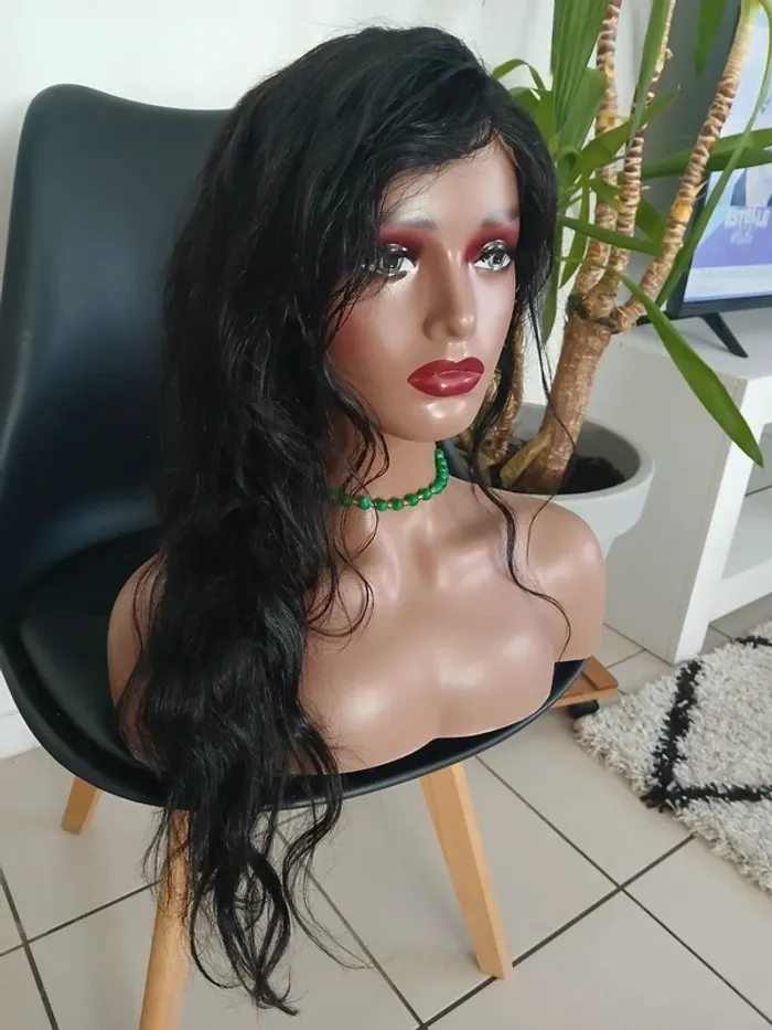 Perruque cheveux human hair🌿💝 - photo numéro 2