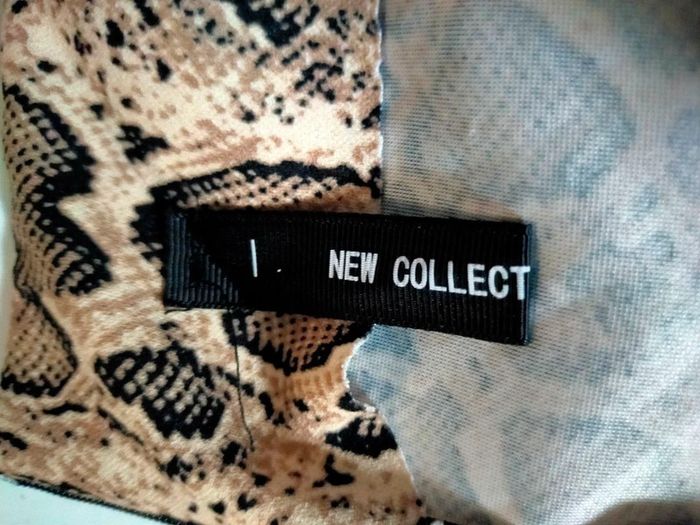 Robe col V sans manches motif python – Made in Italy - photo numéro 8