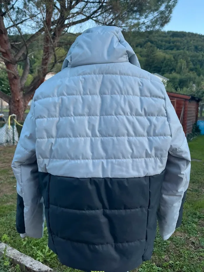 Manteau gris noir wedze taille 10 ans décathlon - photo numéro 2