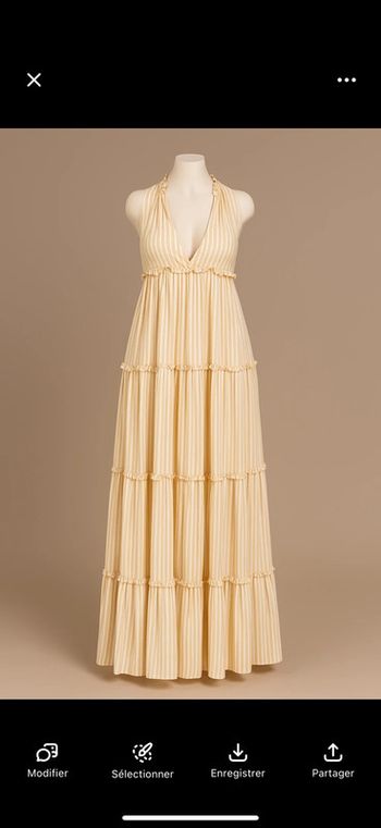 Robe très longue Adriana Degreas