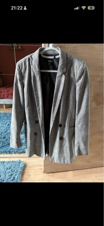 Blazer pied de poule