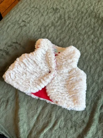 Gilet sans manche tout doux 3 mois