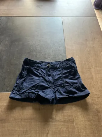 Short femme bleu marine, h&m taille 36