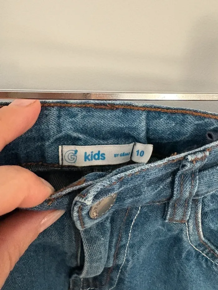 Jeans garçon 10 ans bleu - photo numéro 3