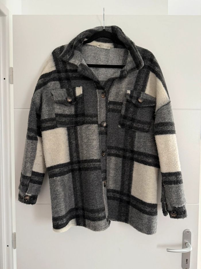 Chemise veste manteau Folder Coat abrigo Cappotto jas Casaco vest veste folder Poches camisa - photo numéro 5