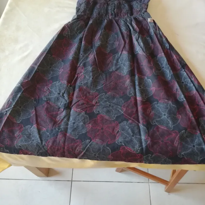 Tunique ou robe courte Fantazia t. XXL mais 42. Noir à motufs - photo numéro 3