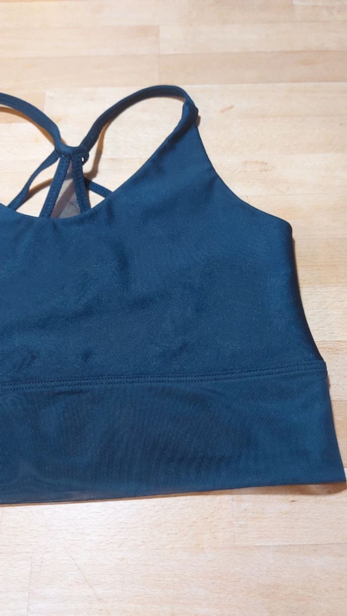Brassiere de sport noire Decathlon eu/fr 38 - photo numéro 10
