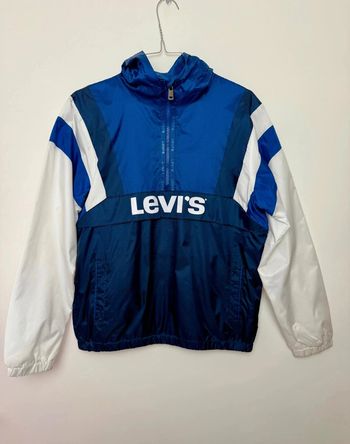Veste Levi's de pluie et coupe vente bleue taille 14 ans neuve