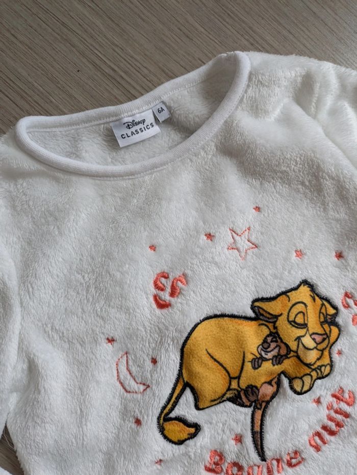 Pyjama pilou Disney 6ans - photo numéro 4