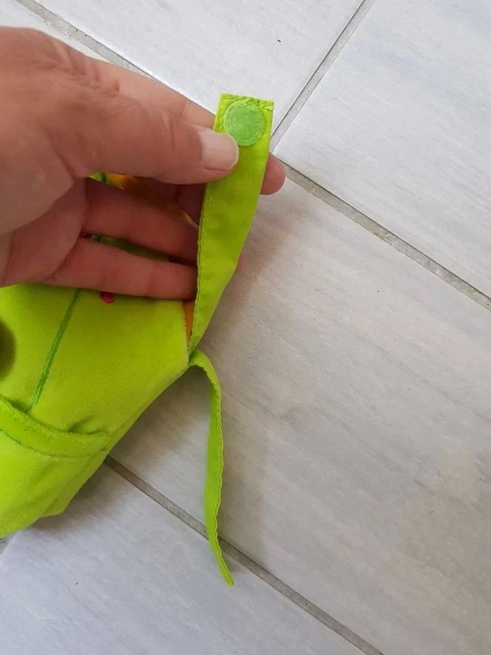 Livre en tissus  à toucher et apprentissage chiffres  liliputiens - photo numéro 10