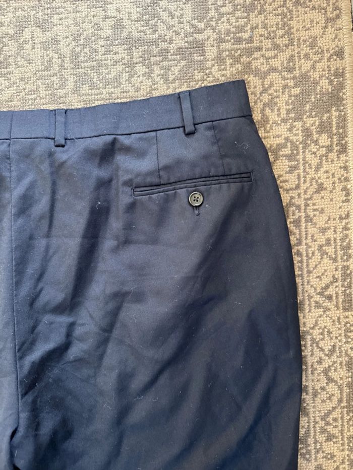 Pantalon de costume Ralph Lauren – Taille W42 L30 / FR 52 – Bleu marine - photo numéro 14