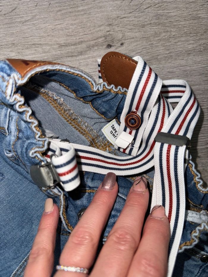 Jeans tape à l'œil 12 mois - photo numéro 3