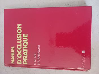 Manuel d'occlusion pratique Masson