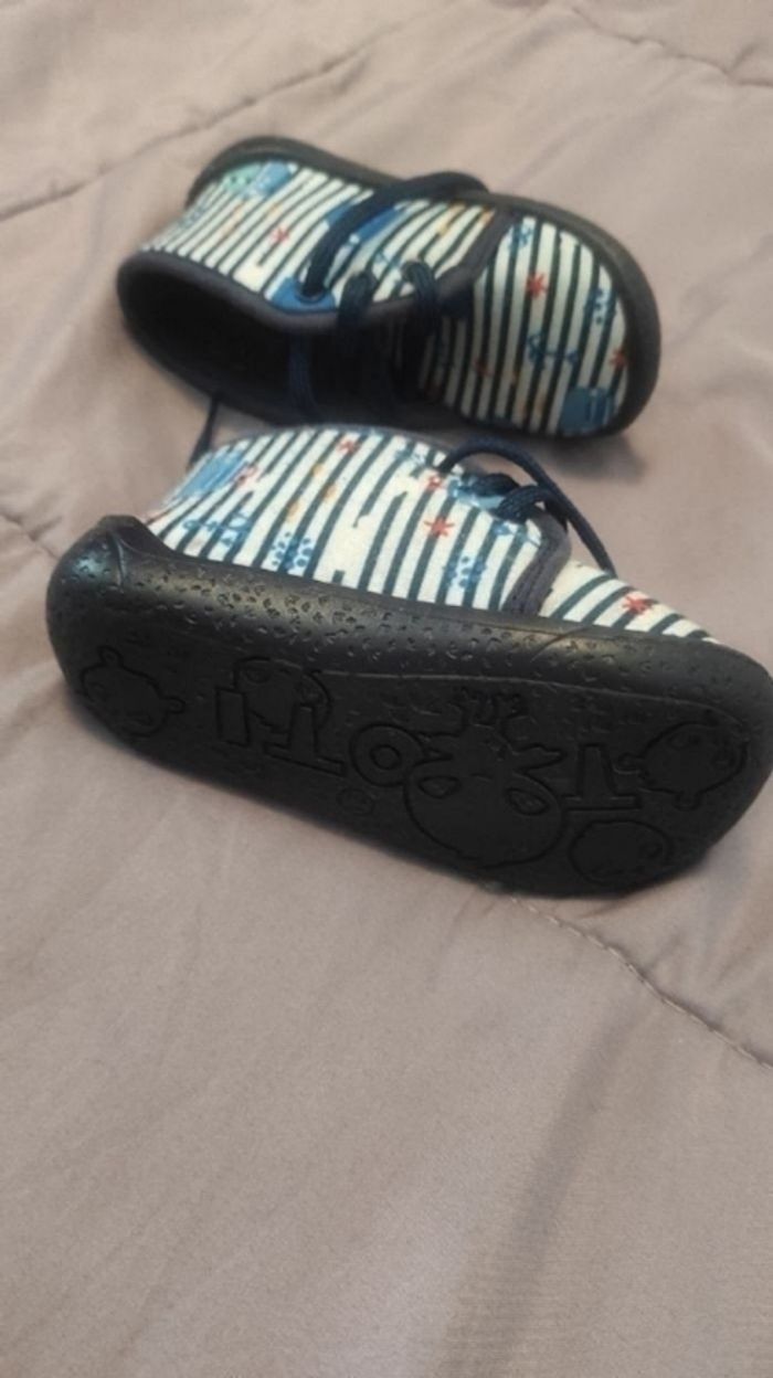 Chaussures Tooti motif mer taille 21 - photo numéro 6