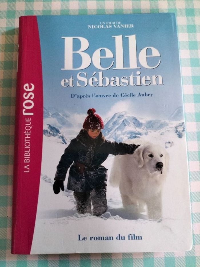 Livre enfant 8-10 ans Belle et Sébastien