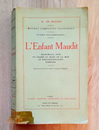 H. De Balzac - L'enfant Maudit