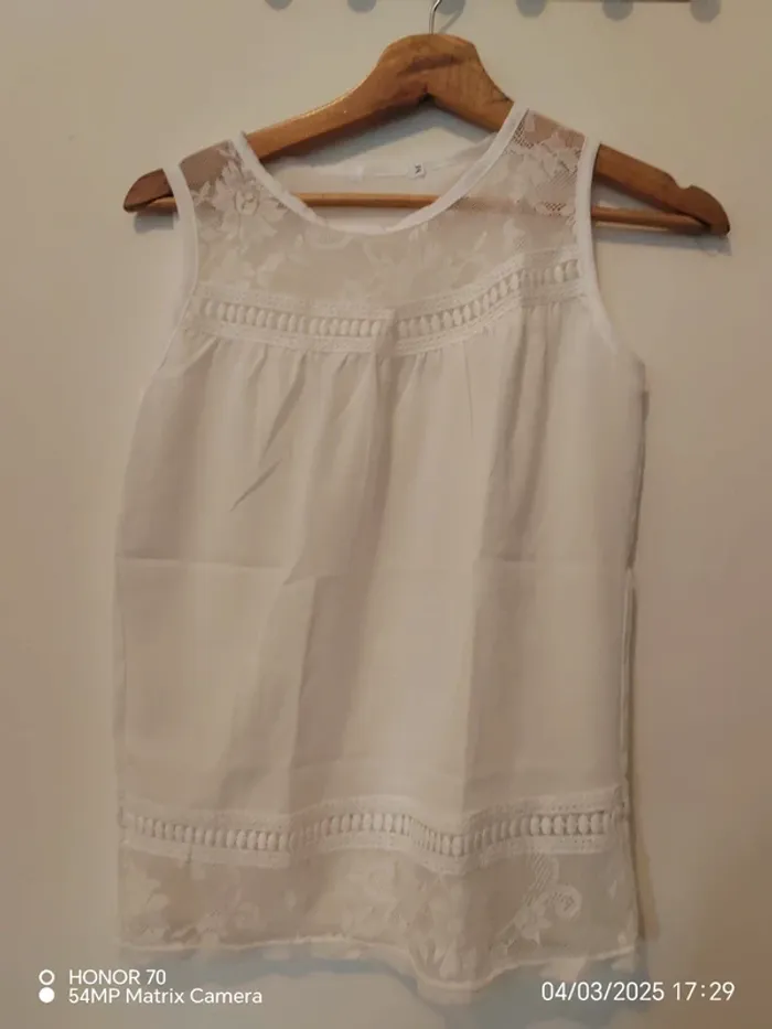 T shirt dentelle - photo numéro 5