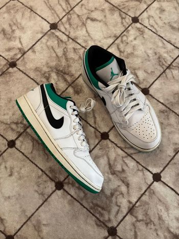 Nike Jordan 1 Low White Lucky Green – Taille/41