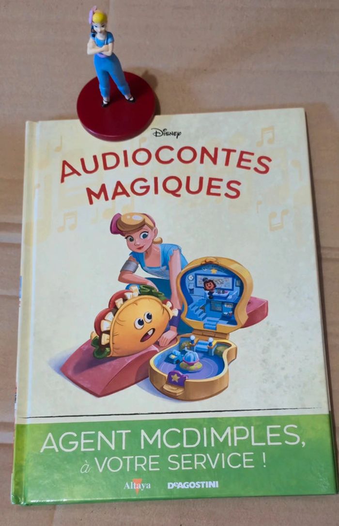 143ėme audioconte magique altaya deagostini disney audio conte compte comte magic livre figurine