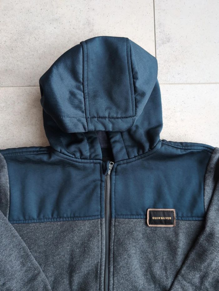 Veste à capuche Quiksilver 10 ans - photo numéro 3