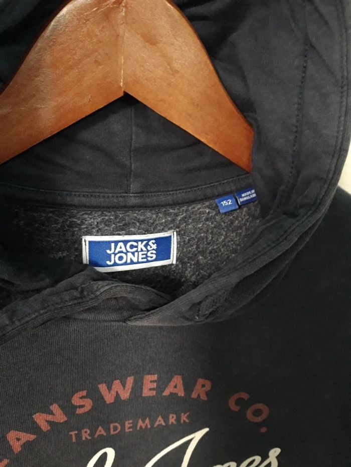 Sweat a capuche jack&jones Taille 152 (12 ans) - photo numéro 2