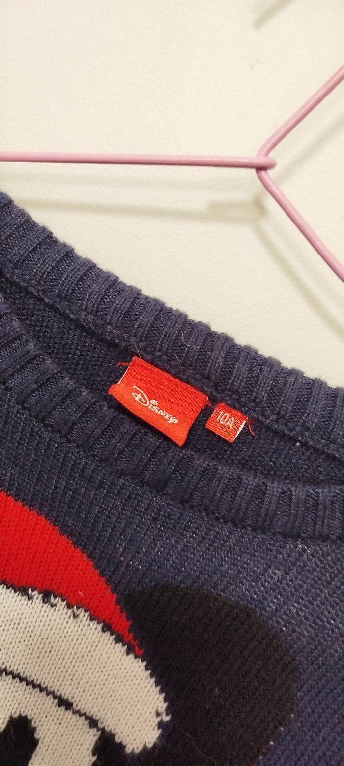 Pull Mickey de Noël 10 ans 🧸 - photo numéro 5