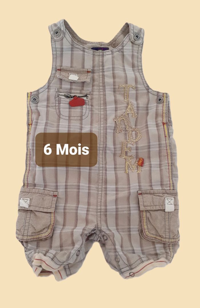 🍭 Ravissante salopette courte. 6 Mois. SergentMajor. 🍭