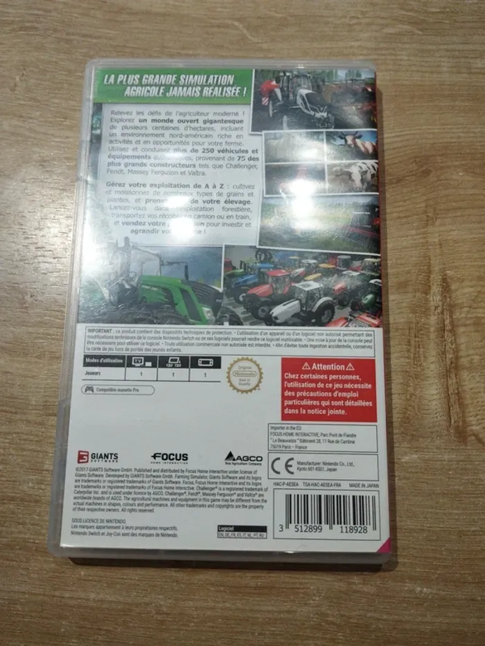 Farming simulator Nintendo Switch édition - photo numéro 2