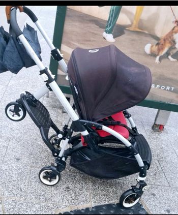 Bugaboo Bee 3 + Planche à roulettes confort avec siège