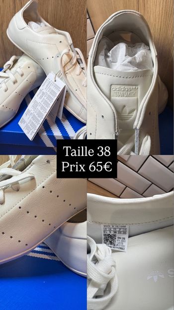 Adidas stan smith taille 38 - neuves