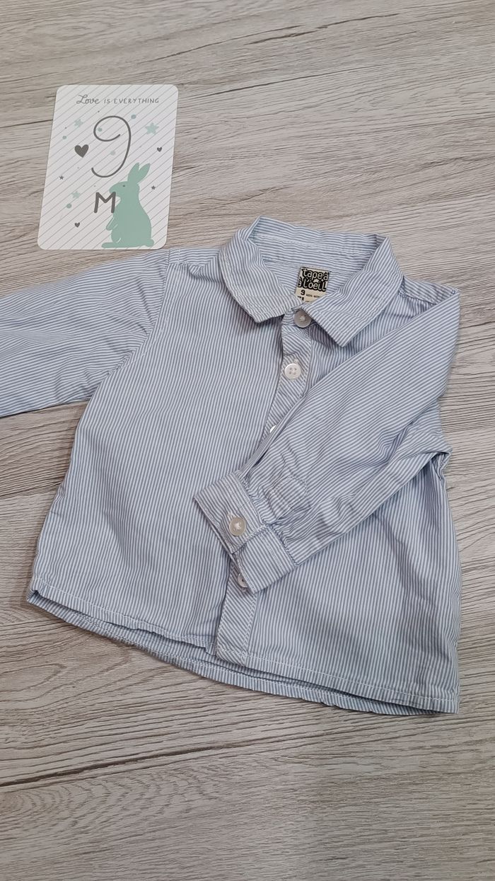 Chemise tape a l'oeil 9 mois - photo numéro 3