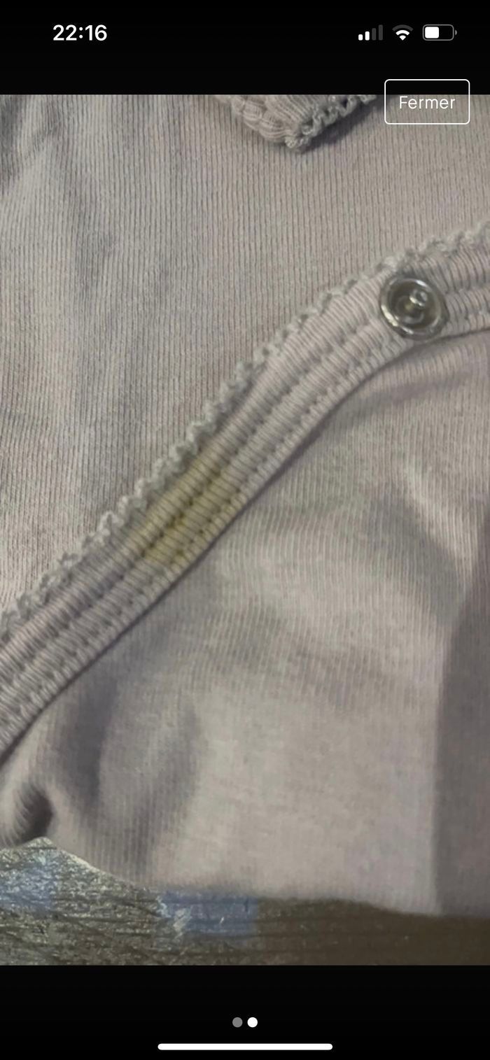 Lot 3 bodys manches longues - photo numéro 2