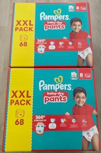 Couche pampers pants taille 8