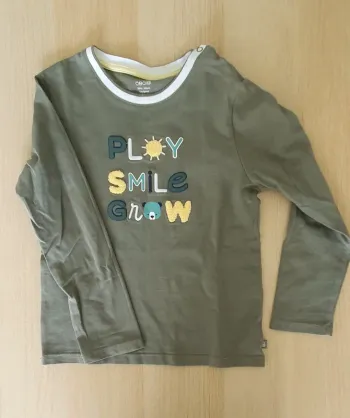 Tee-shirt vert Obaïbi 36 mois