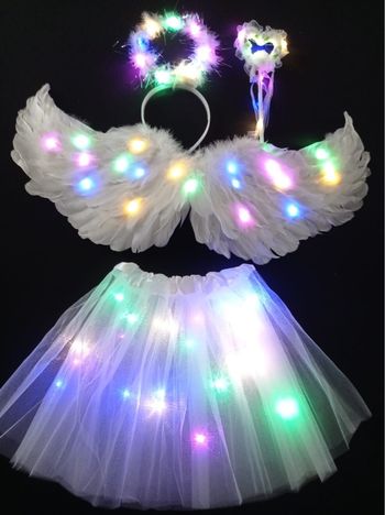 Déguisement ange LED 3-6ans