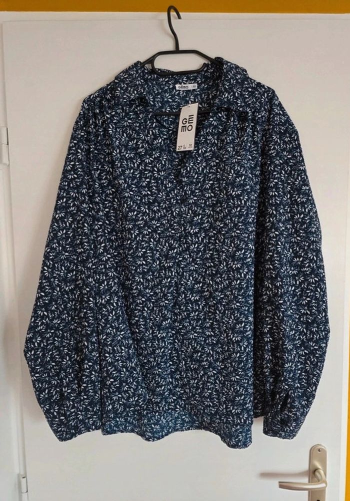 Blouse manche longue taille 52
