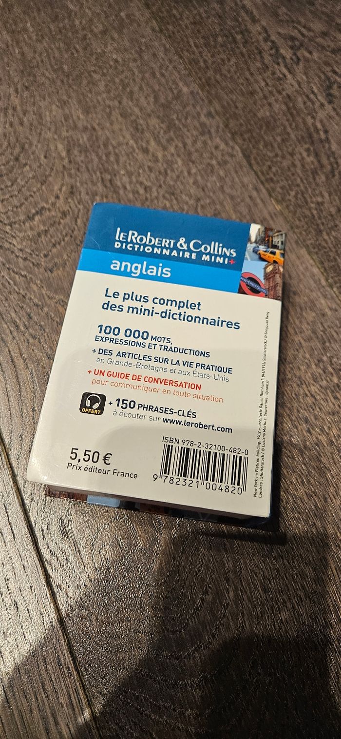 Mini dictionnaire Anglais - photo numéro 2