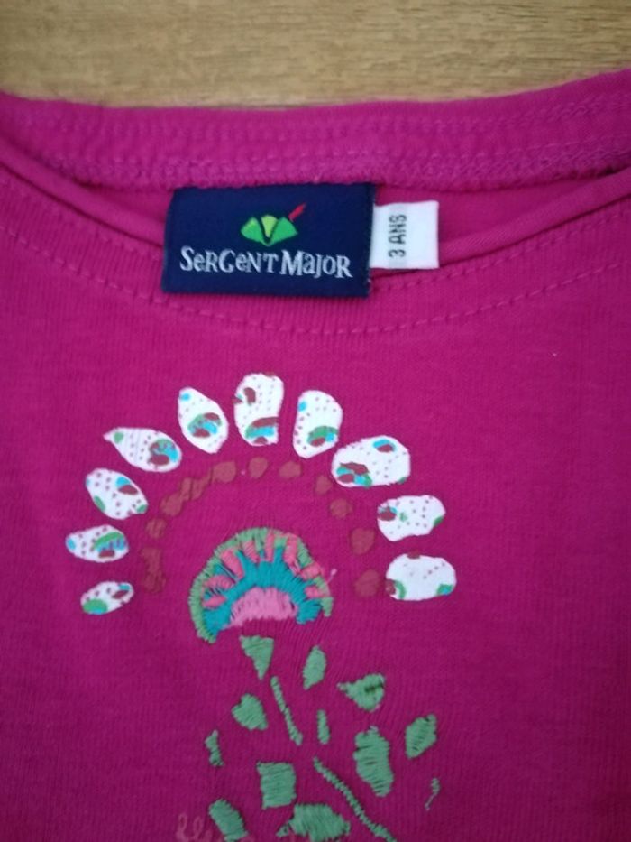 Débardeur fille sergent major 3 ans - photo numéro 2