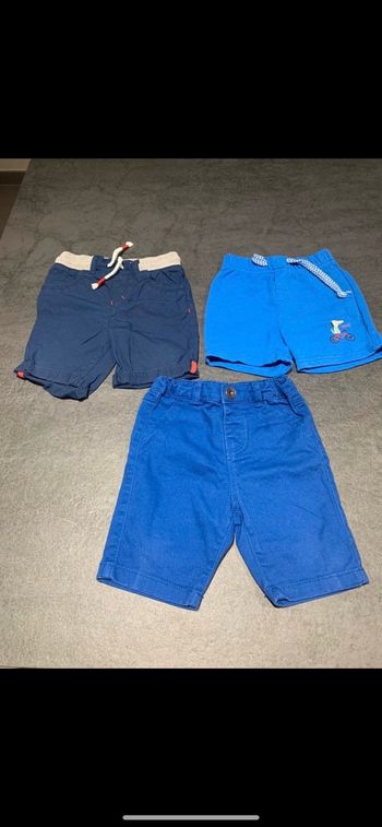 Lot de 3 shorts