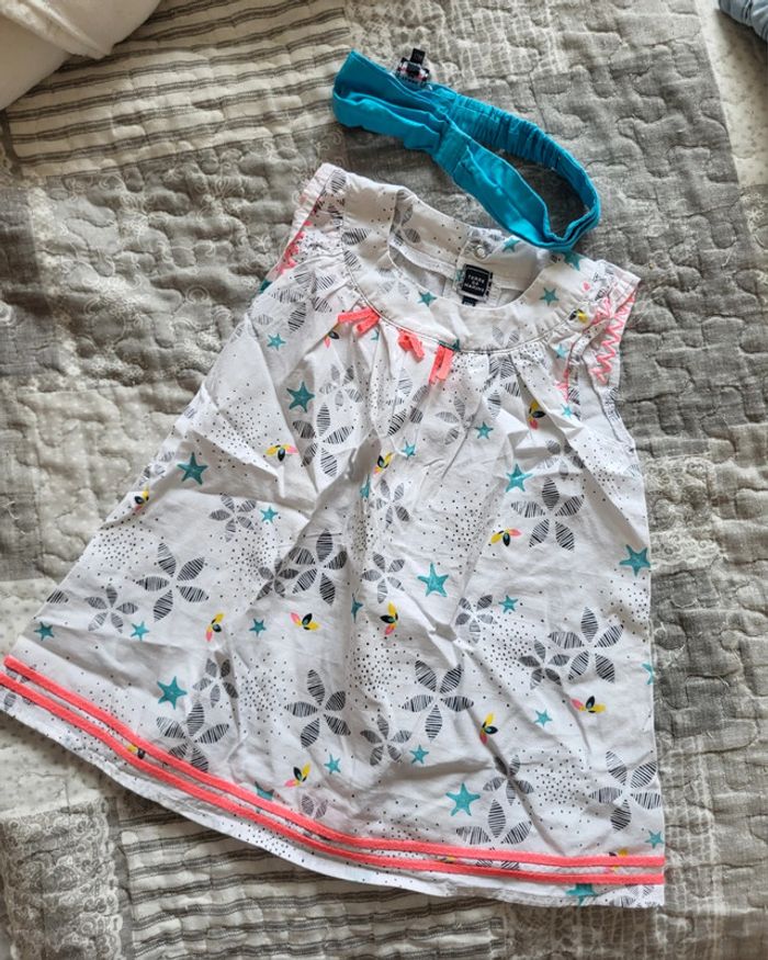 Robe d'été terre de marins 12 mois