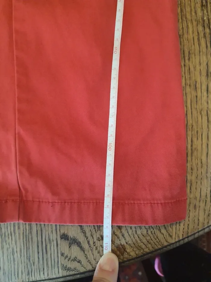 Pantalon homme rouge Tommy Hilfiger W34L32 - photo numéro 3