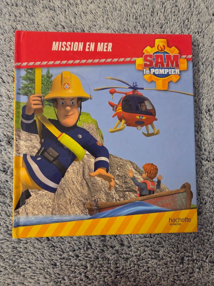 Lot 4 livres sam le pompier - photo numéro 10