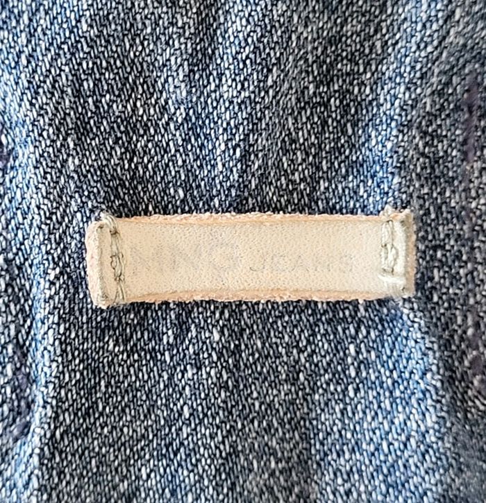 Veste en jean courte bleue foncée Mango Jeans Taille S ou 36 - photo numéro 8